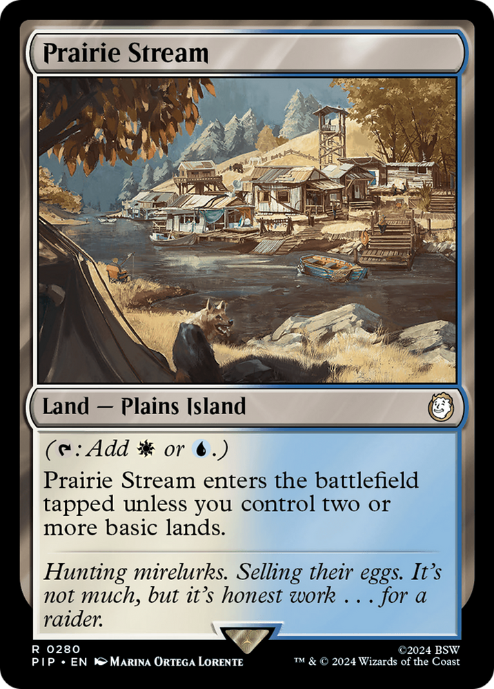 Prairie Stream [Fallout] Magic: The Gathering