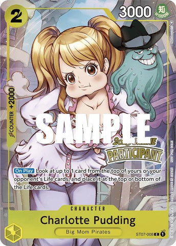 Charlotte Pudding (Online Regional 2023) [Participant] [One Piece Promotion Cards] Bandai