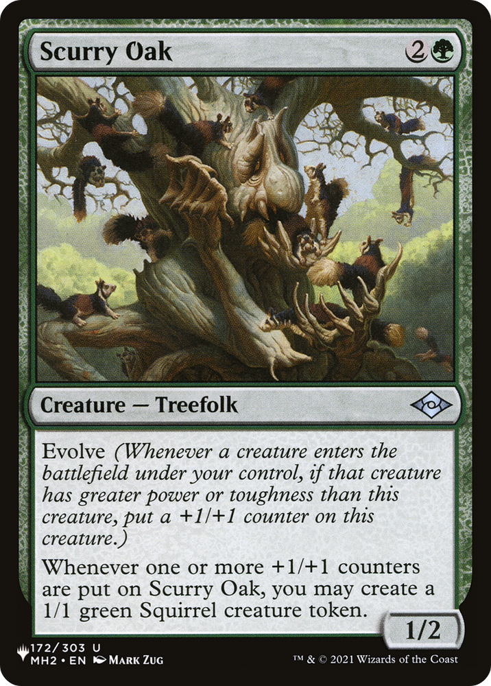 Scurry Oak [The List] Magic: The Gathering