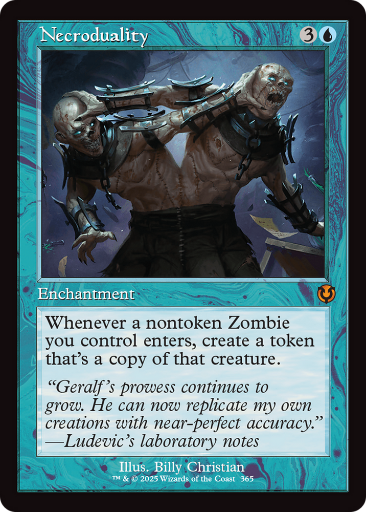 Necroduality (Retro Frame) [Innistrad Remastered] Magic: The Gathering