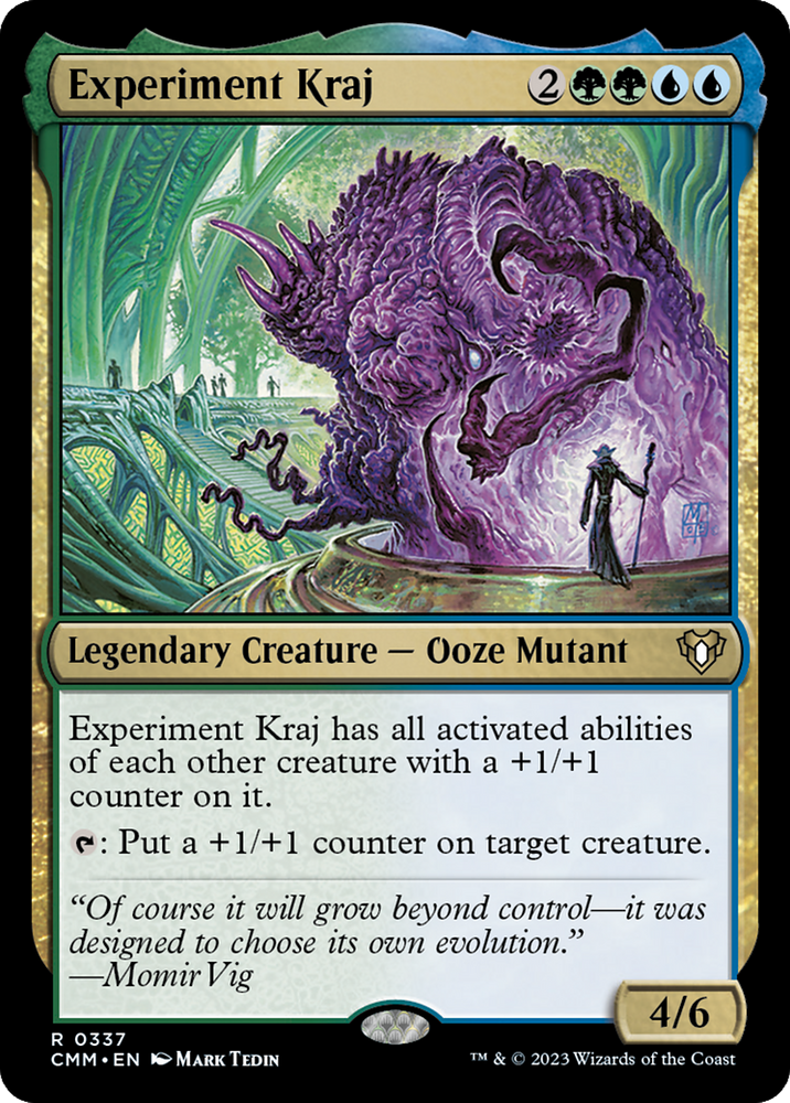 Experiment Kraj [Commander Masters] Magic: The Gathering