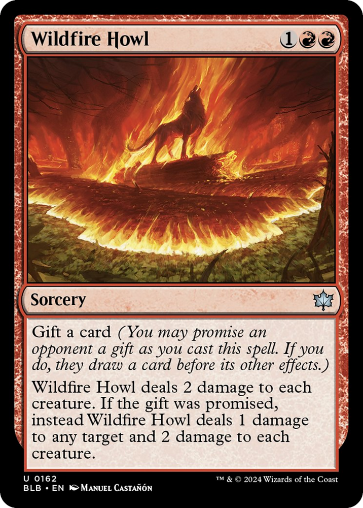 Wildfire Howl [Bloomburrow] Magic: The Gathering