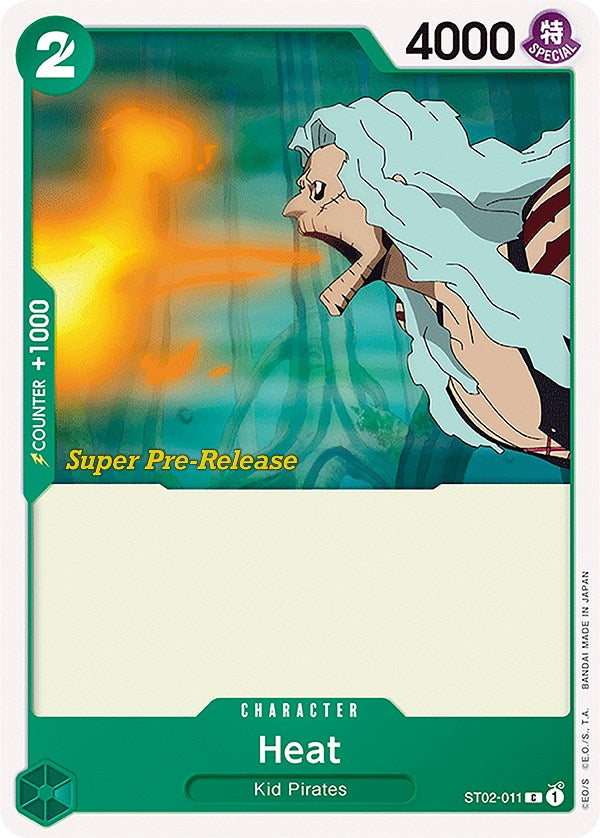 Heat [Super Pre-Release Starter Deck: Worst Generation] Bandai