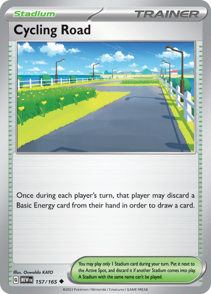 Cycling Road (157/165) [Scarlet & Violet 151] Pokémon