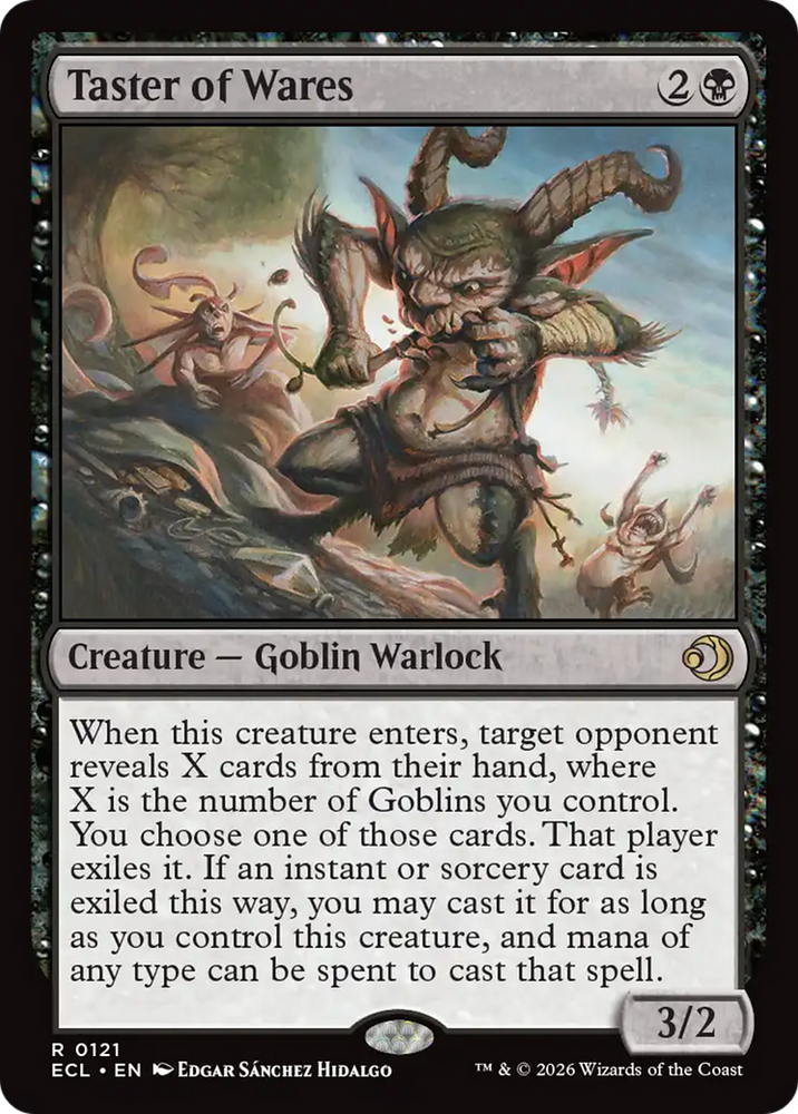 Taster of Wares [Lorwyn Eclipsed] Magic: The Gathering