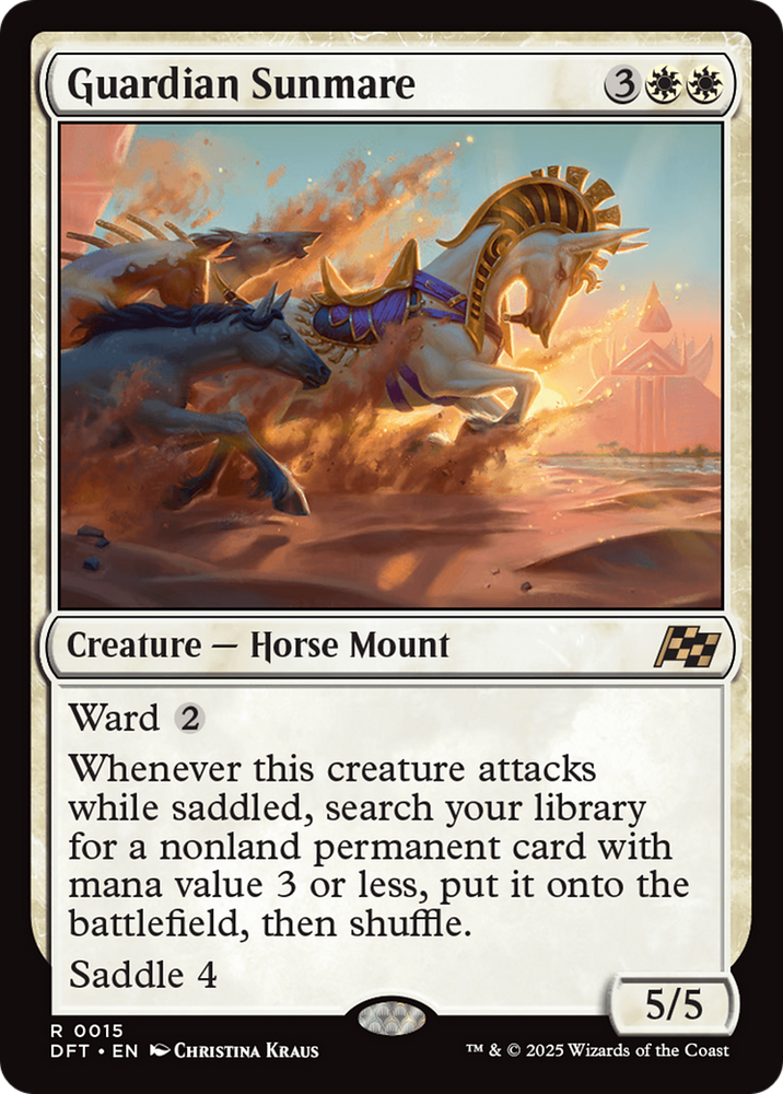 Guardian Sunmare [Aetherdrift] Magic: The Gathering