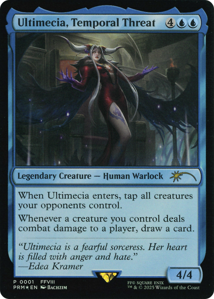 Ultimecia, Temporal Threat (Costco Bundle) [FINAL FANTASY Promos] Magic: The Gathering