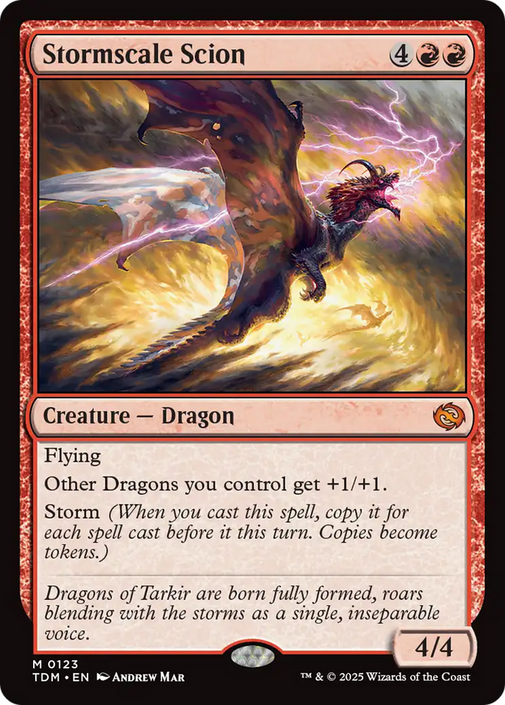 Stormscale Scion [Tarkir: Dragonstorm] Magic: The Gathering