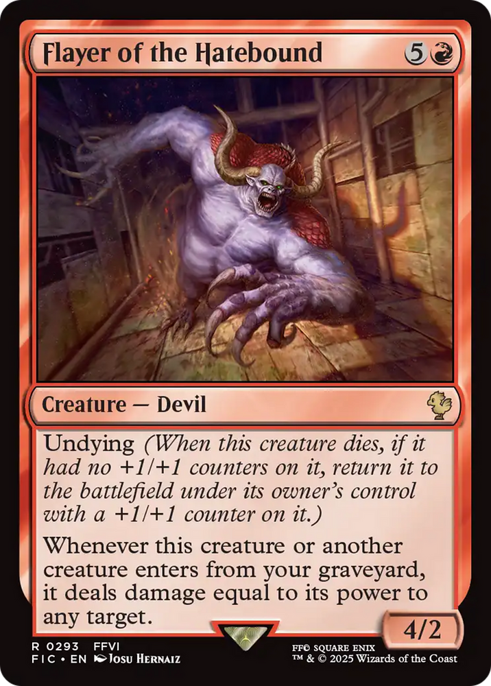 Flayer of the Hatebound [FINAL FANTASY Commander] Magic: The Gathering