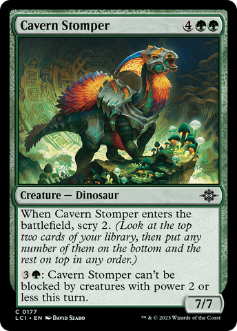 Cavern Stomper [The Lost Caverns of Ixalan] Magic: The Gathering