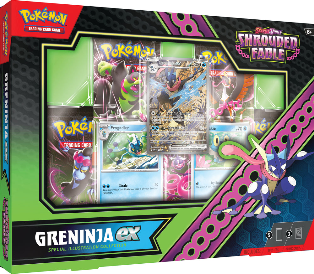 Scarlet & Violet: Shrouded Fable - Greninja Ex Illustration Collection Pokémon