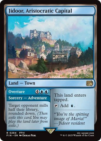 Jidoor, Aristocratic Capital // Overture [FINAL FANTASY] Magic: The Gathering