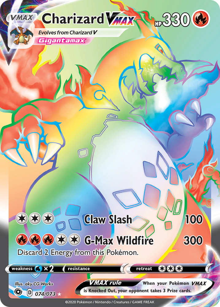 Charizard VMAX (074/073) [Sword & Shield: Champion's Path] Pokémon