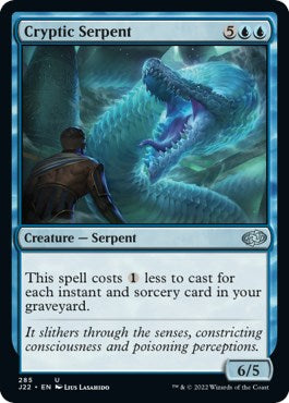 Cryptic Serpent [Jumpstart 2022] Magic: The Gathering