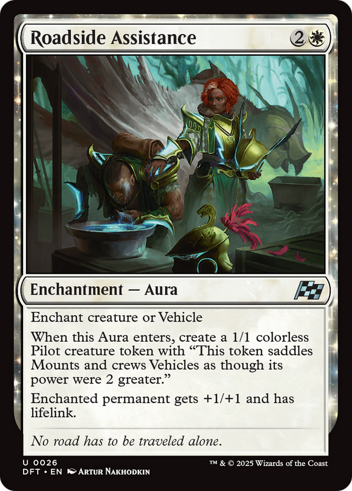 Roadside Assistance [Aetherdrift] Magic: The Gathering