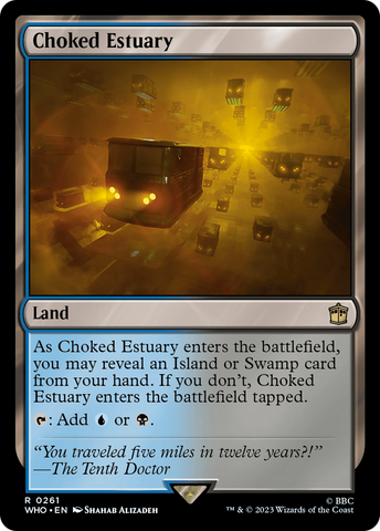 Choked Estuary [Doctor Who] Magic: The Gathering
