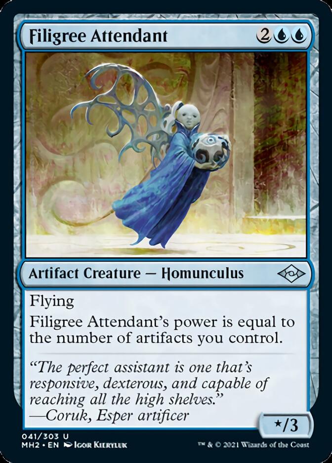Filigree Attendant [Modern Horizons 2] Magic: The Gathering