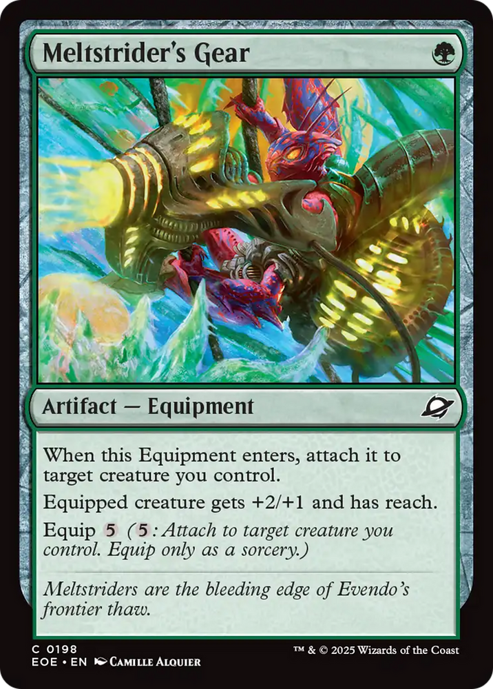 Meltstrider's Gear [Edge of Eternities] Magic: The Gathering