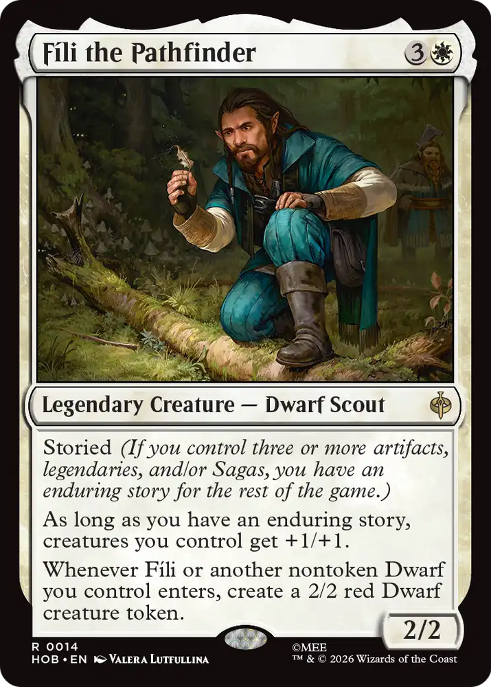 Fili the Pathfinder [The Hobbit] Magic: The Gathering