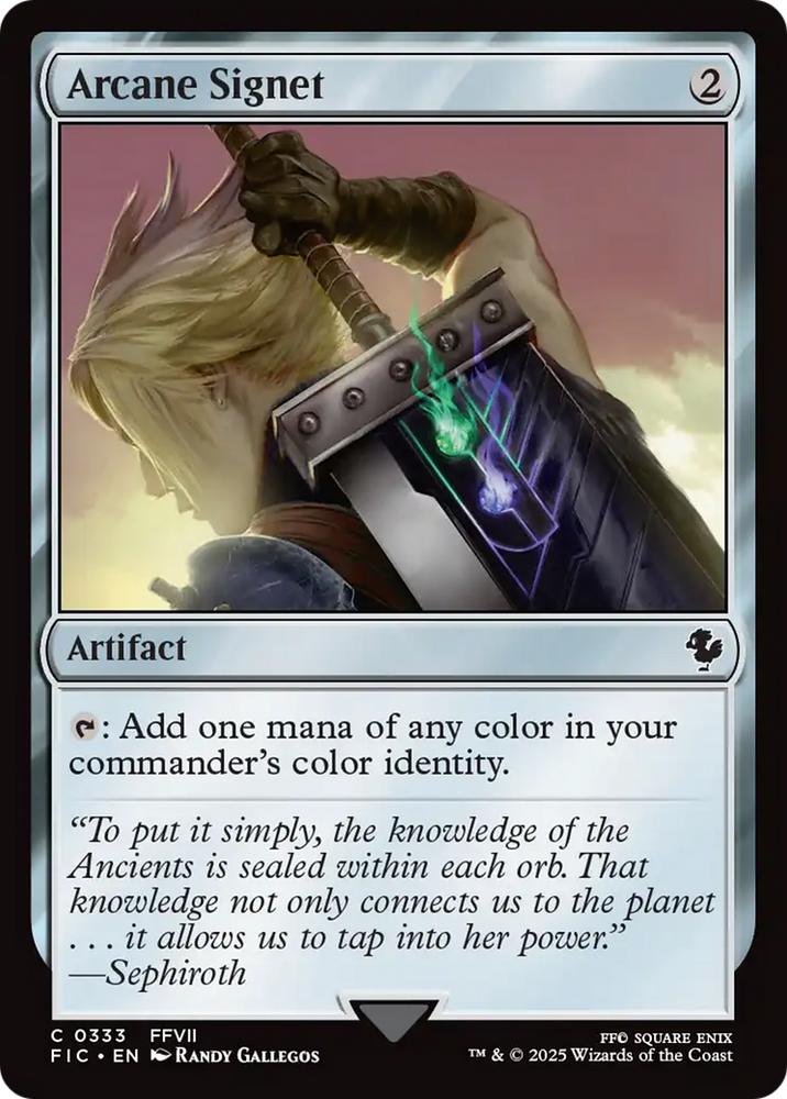 Arcane Signet (0333) [FINAL FANTASY Commander] Magic: The Gathering