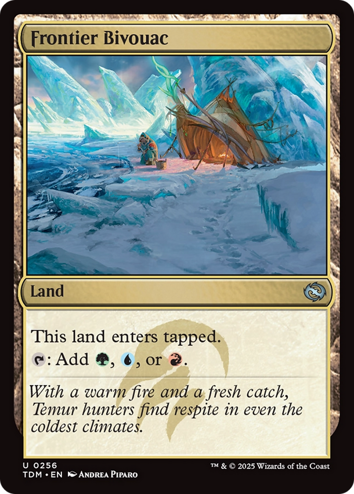 Frontier Bivouac [Tarkir: Dragonstorm] Magic: The Gathering