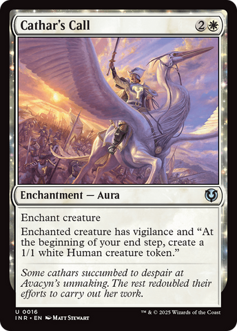 Cathar's Call [Innistrad Remastered] Magic: The Gathering