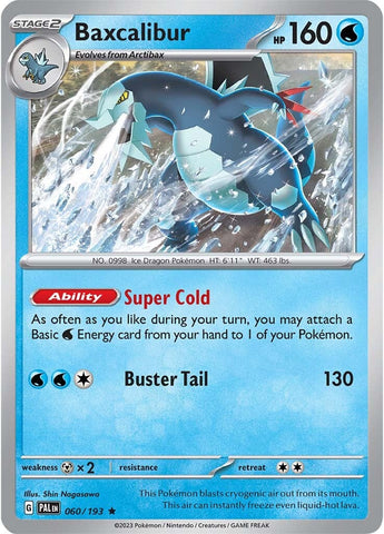 Baxcalibur (060/193) [Scarlet & Violet: Paldea Evolved] Pokémon