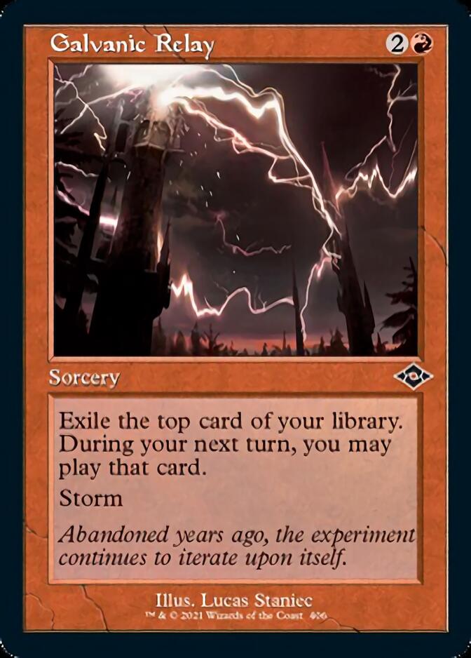 Galvanic Relay (Retro Foil Etched) [Modern Horizons 2] Magic: The Gathering