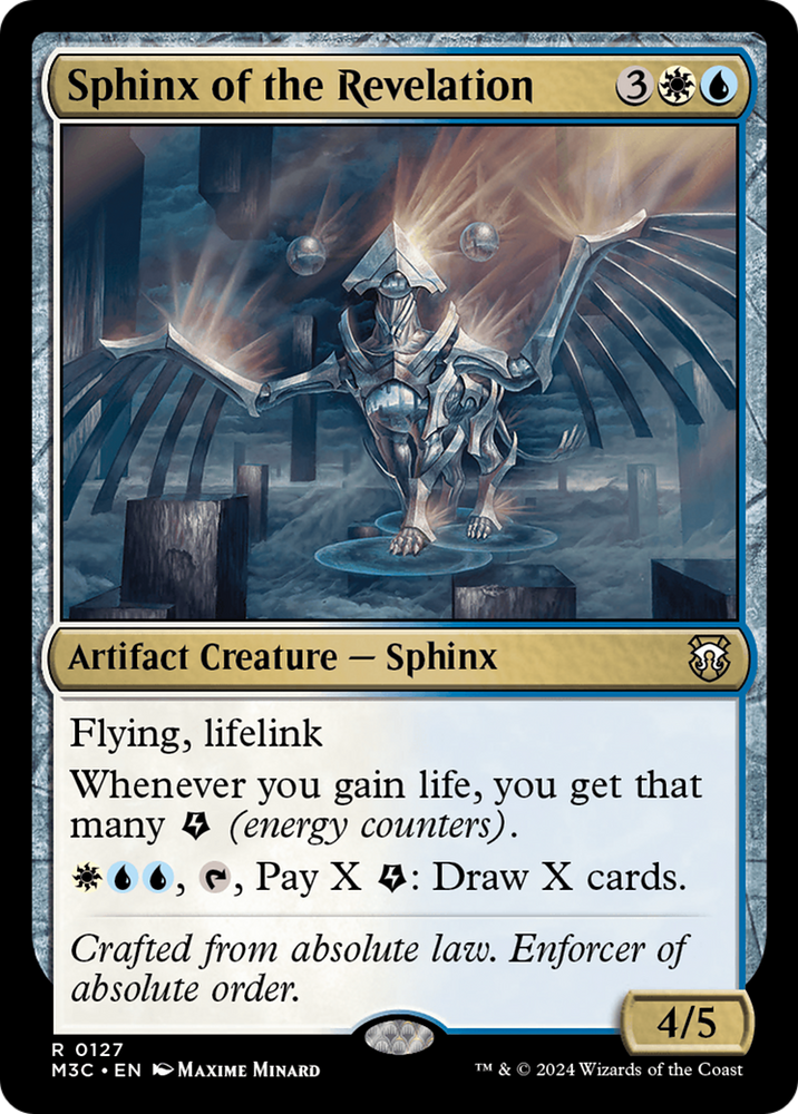 Sphinx of the Revelation [Modern Horizons 3 Commander] Magic: The Gathering
