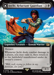 Jecht, Reluctant Guardian // Braska's Final Aeon (Extended Art) [FINAL FANTASY] Magic: The Gathering