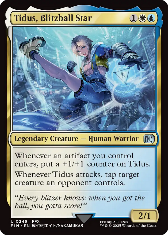 Tidus, Blitzball Star [FINAL FANTASY] Magic: The Gathering