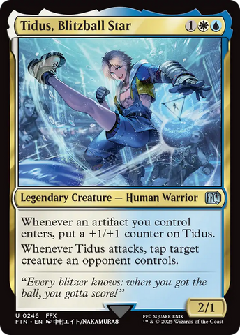 Tidus, Blitzball Star [FINAL FANTASY] Magic: The Gathering