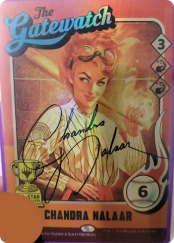 Chandra Nalaar (748) (Autographed) [Secret Lair Drop Series] Magic: The Gathering
