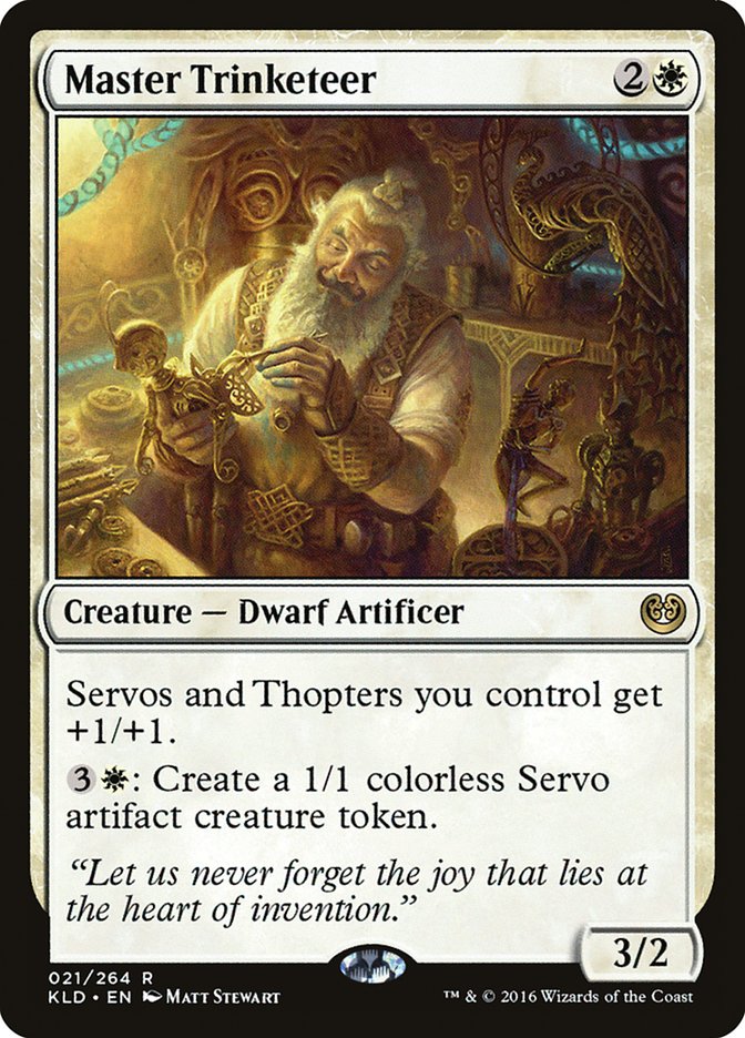 Master Trinketeer [Kaladesh] Magic: The Gathering