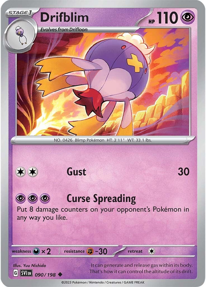 Drifblim (090/198) [Scarlet & Violet: Base Set] Pokémon