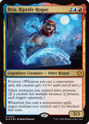 Bria, Riptide Rogue [Bloomburrow] Magic: The Gathering
