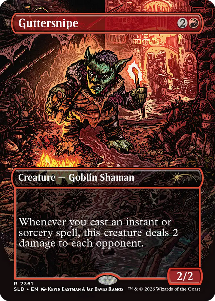 Guttersnipe (2361) [Secret Lair Drop Series] Magic: The Gathering