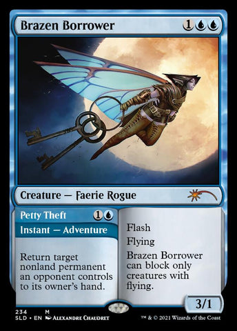 Brazen Borrower // Petty Theft [Secret Lair Drop Series] Magic: The Gathering