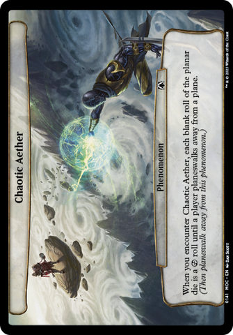 Chaotic Aether [March of the Machine Commander] Magic: The Gathering