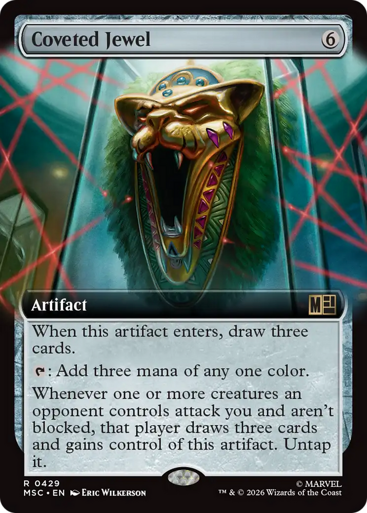 Coveted Jewel (Extended Art) [Marvel Super Heroes Commander] Magic: The Gathering