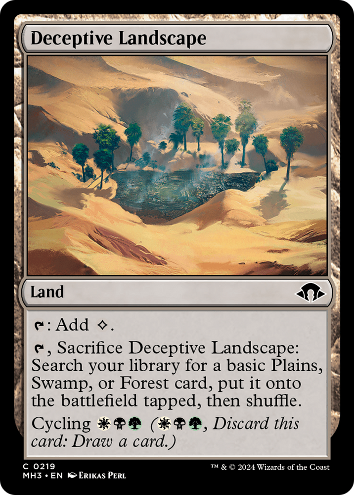 Deceptive Landscape [Modern Horizons 3] Magic: The Gathering