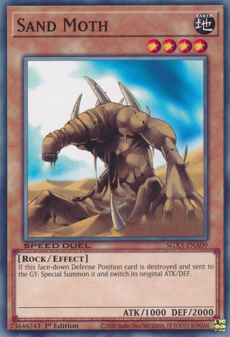 Sand Moth [SGX3-ENA09] Common Yu-Gi-Oh!