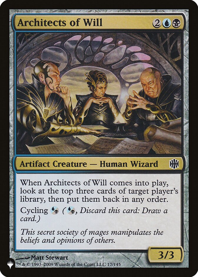 Architects of Will [The List] Magic: The Gathering