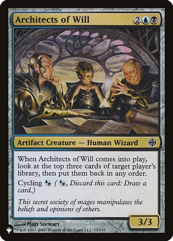 Architects of Will [The List] Magic: The Gathering