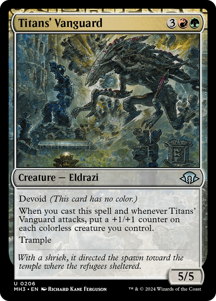 Titans' Vanguard [Modern Horizons 3] Magic: The Gathering