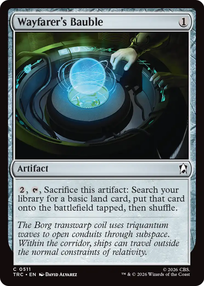 Wayfarer's Bauble [Star Trek Commander] Magic: The Gathering