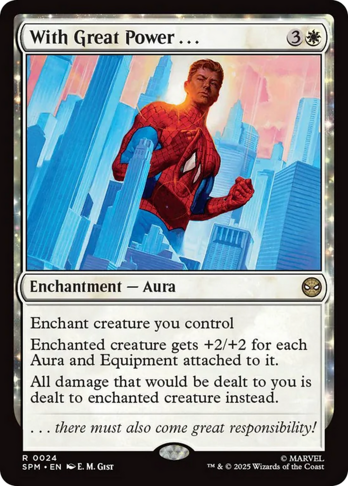 With Great Power... [Marvel's Spider-Man] Magic: The Gathering