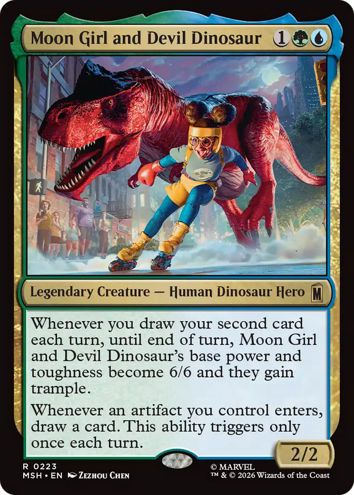 Moon Girl and Devil Dinosaur [Marvel Super Heroes] Magic: The Gathering