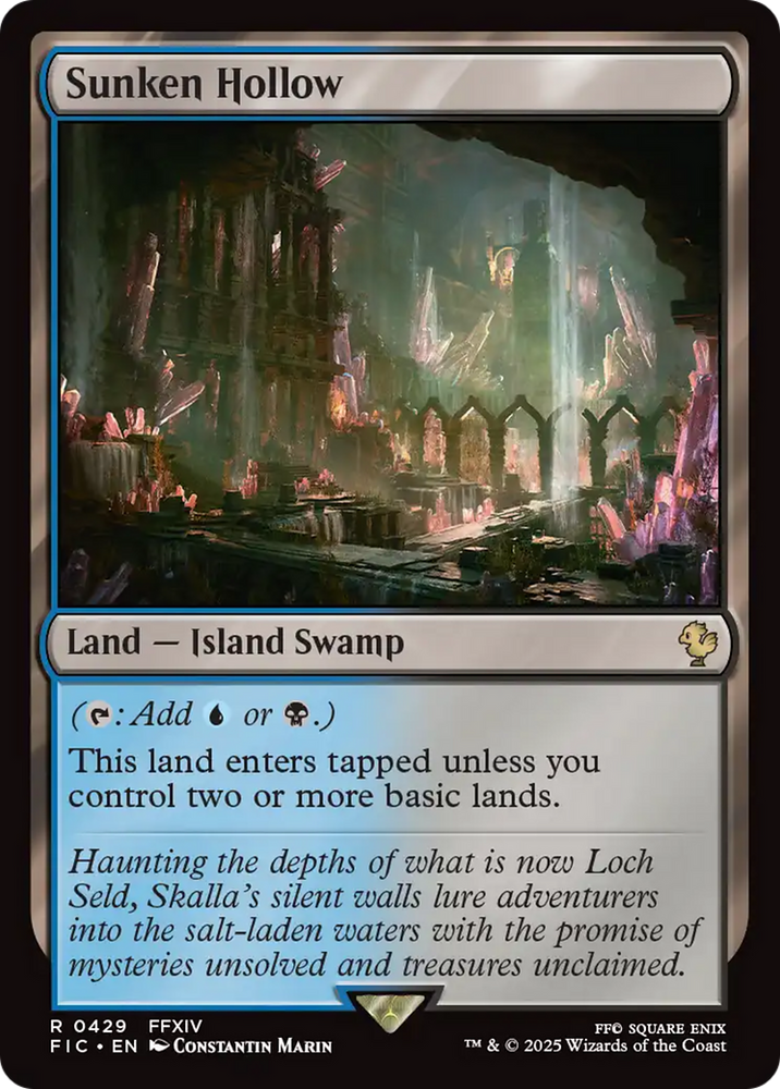 Sunken Hollow [FINAL FANTASY Commander] Magic: The Gathering