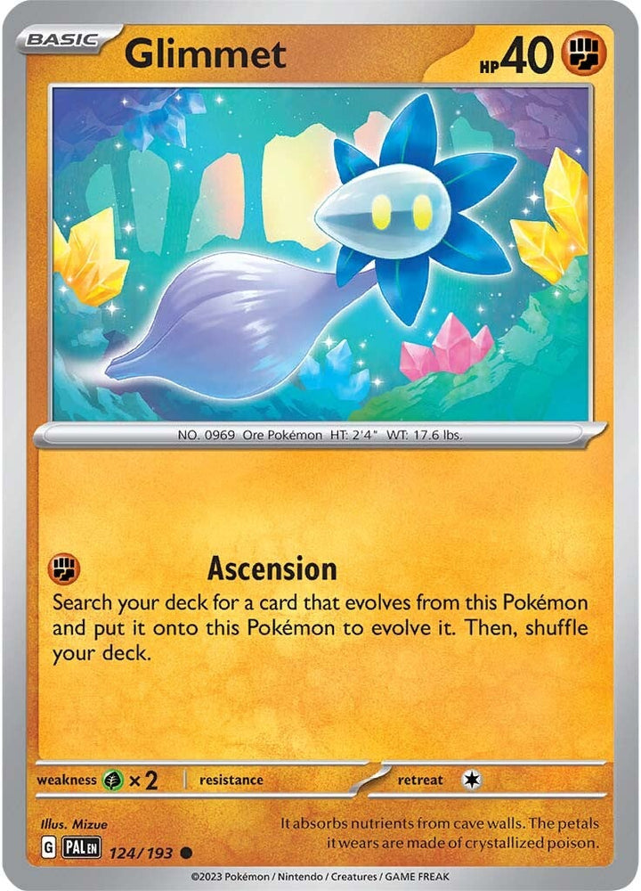 Glimmet (124/193) [Scarlet & Violet: Paldea Evolved] Pokémon